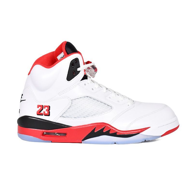 【激レア】Air Jordan 5 ホワイト/レッド ゴルフシューズ NIKE JORDAN 5 LOW GOLF 