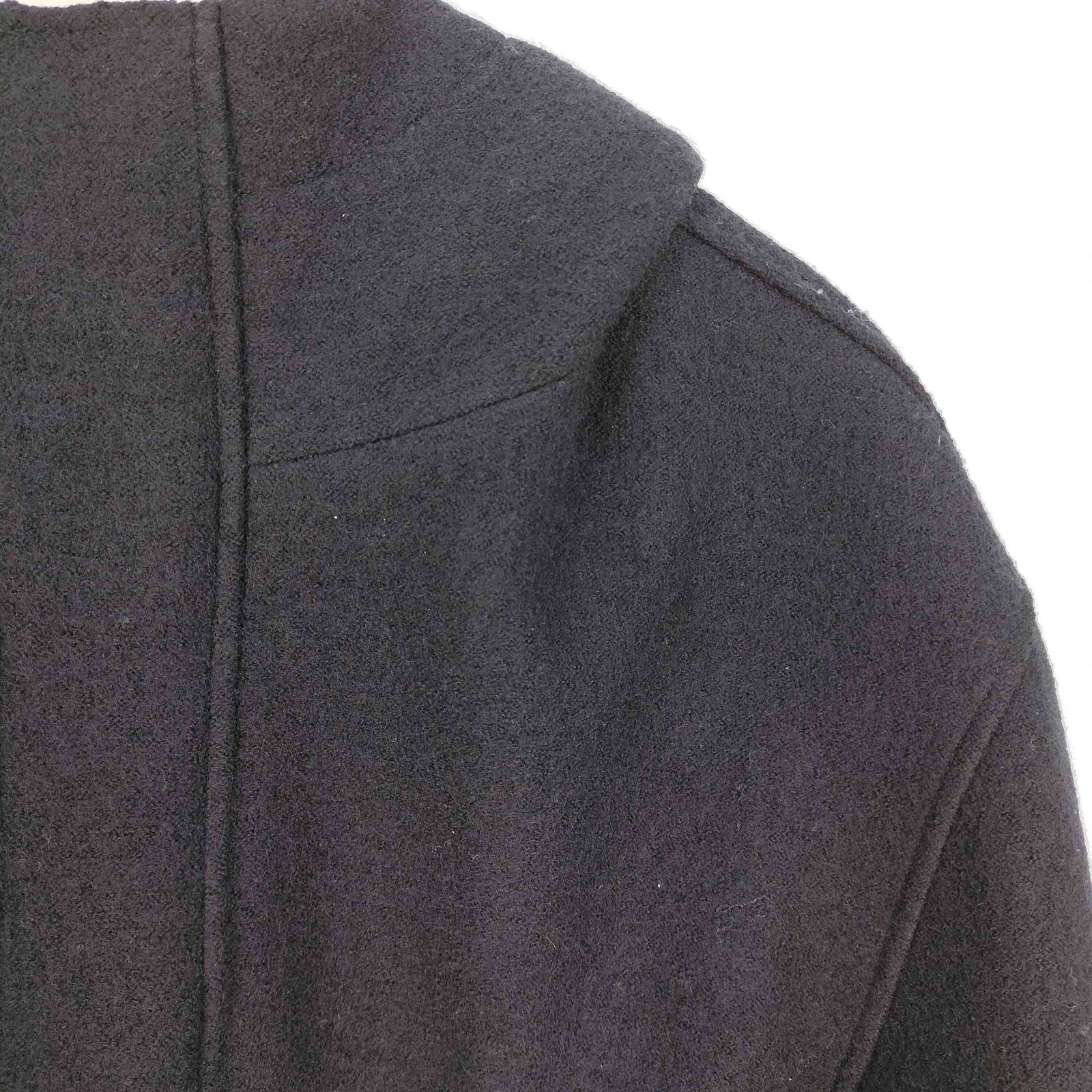 コス COS FUNNEL-NECK WOOL HOODED JACKET ファンネルネックウール 