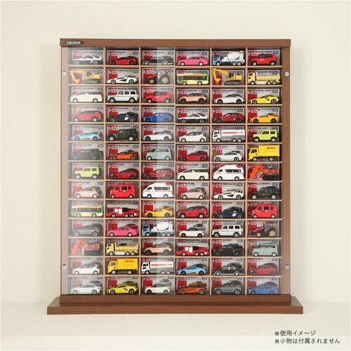 ミニカーディスプレイケース ブラウン MCD-78B