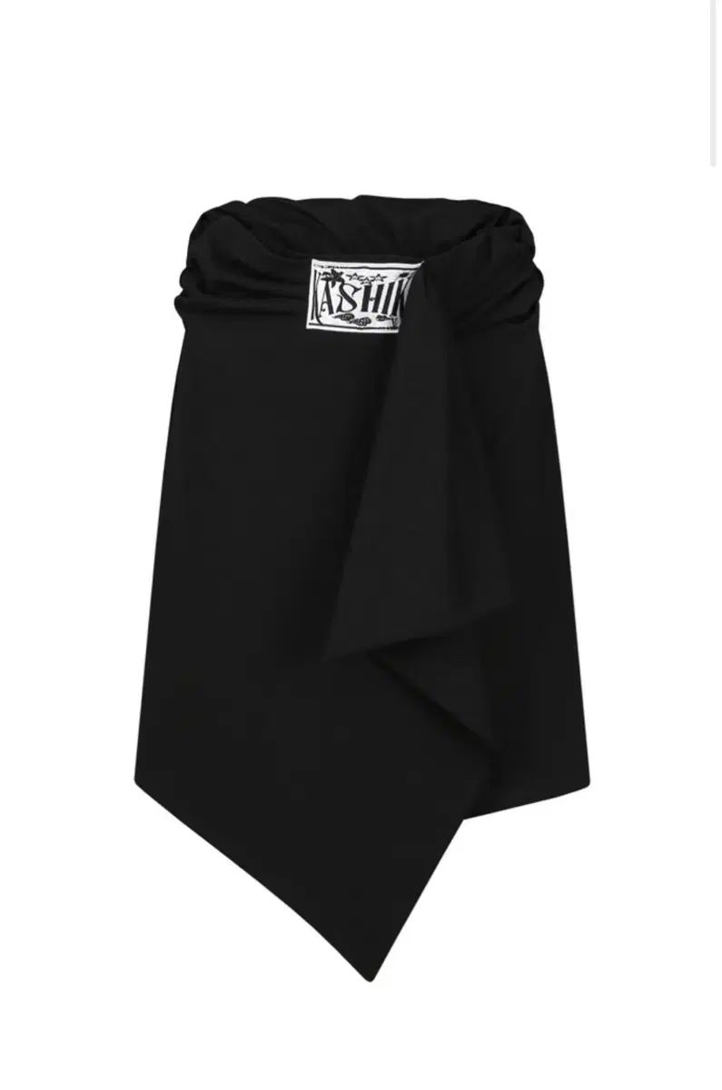 Kashiko カシコ スカート Embroied Patch Draped Wrap Skirt
