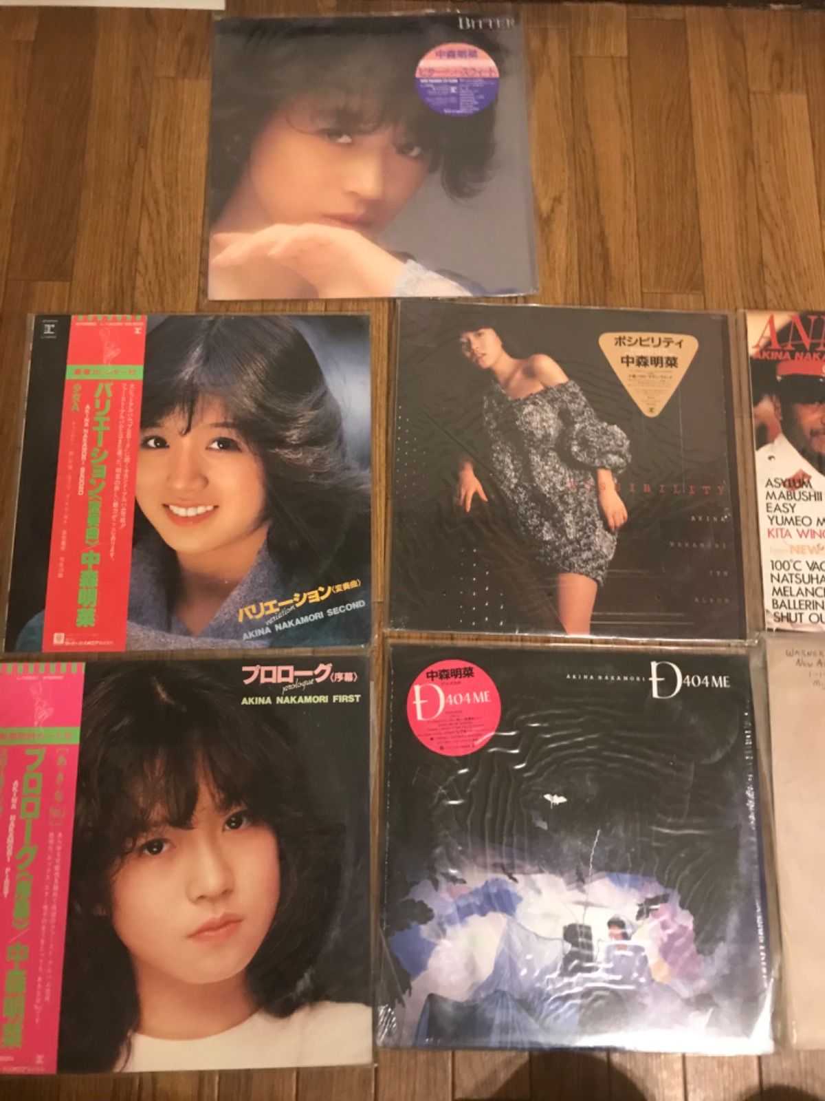 中森明菜 レコード　１０枚　LP Yahoo!オークション - 中森明菜 LP レコード ファンタジー 幻想
