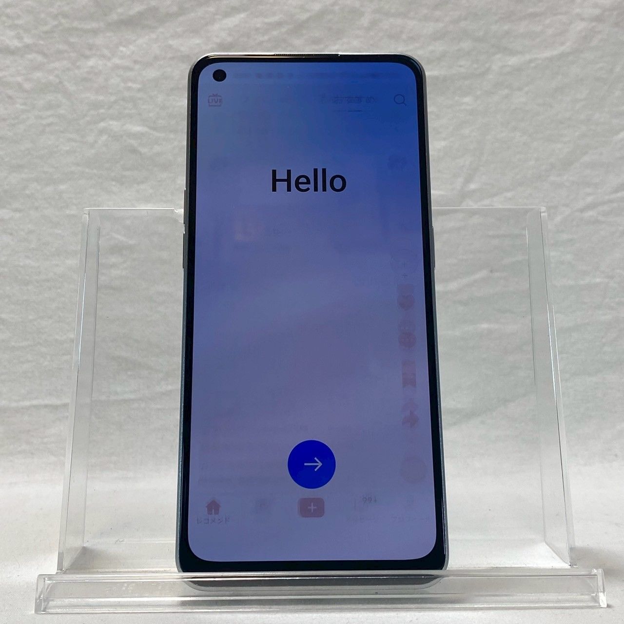 【美品】OPPO Reno9 A 本体 ホワイト　SoftBank 美品】OPPO/Reno9/A/A301OP/ムーンホワイト/本体/箱/付属品あり