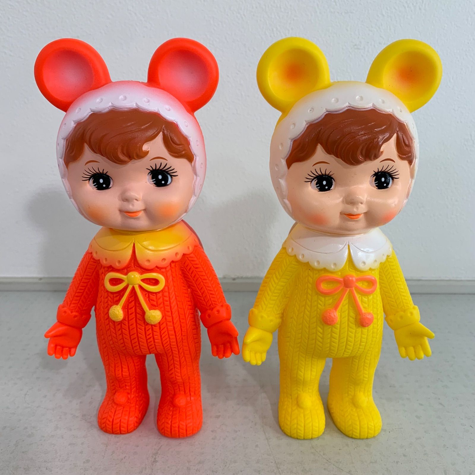 チャーミーちゃん　ソフビ 3体セット 未使用 レア 美品】なかよしチャーミーちゃん セット ソフビ フィギュア 人形