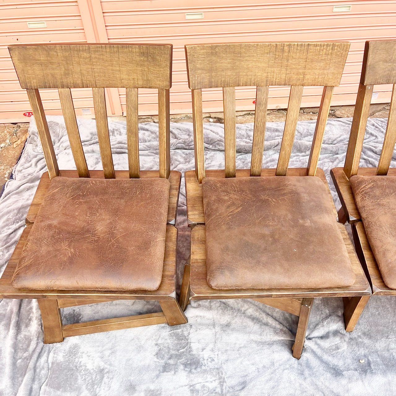 大川家具 サカイ工芸 ダイニングテーブル 椅子4脚セット - メルカリ