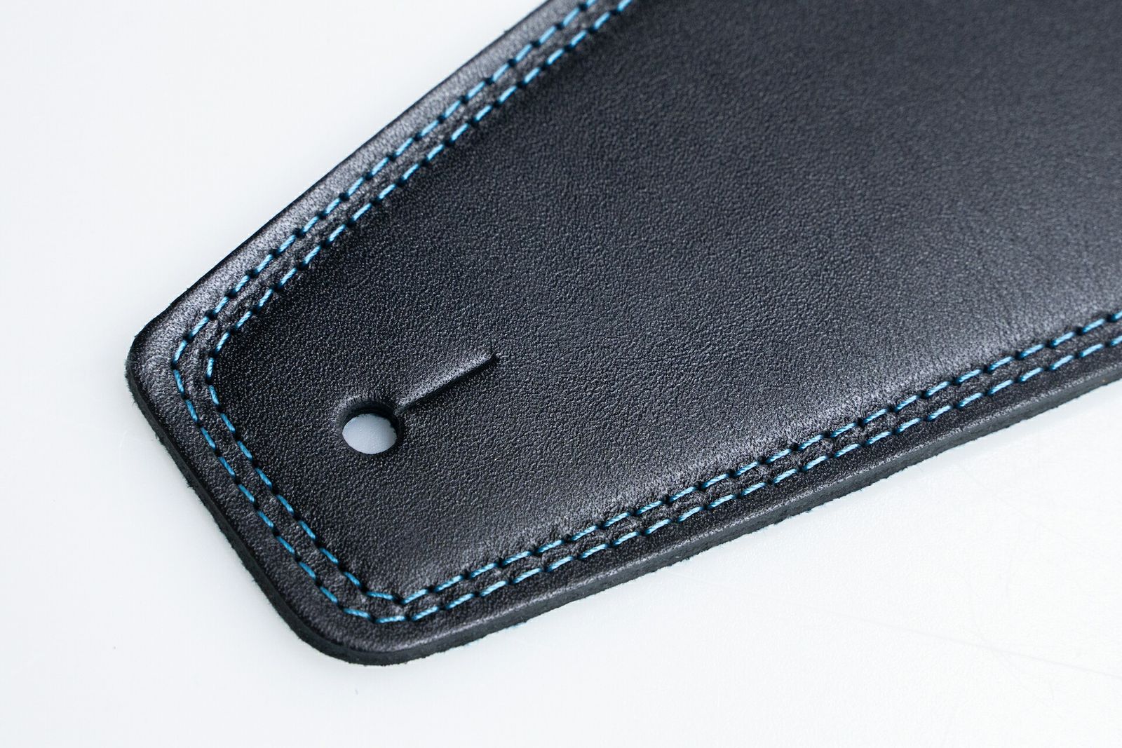 MOODY ストラップ BLACK/SKYBLUE（オーダー品） Moodyストラップ 2.5インチ Long Black/Skyblue