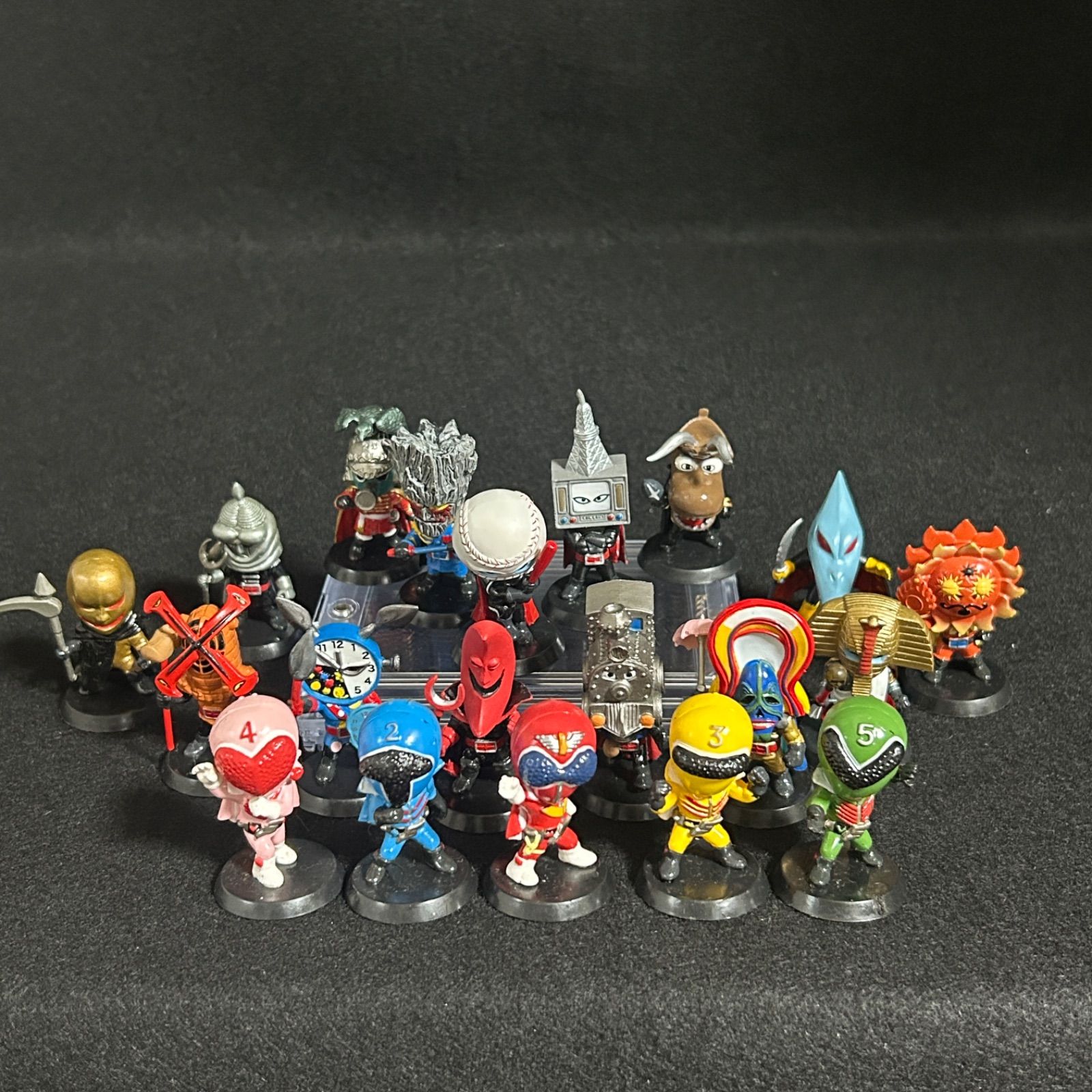 特撮ヒーローズ 秘密戦隊ゴレンジャー 食玩 フィギュア まとめ