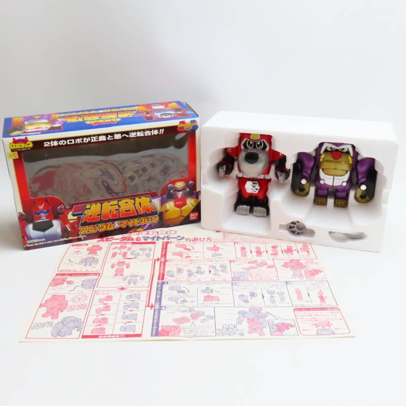 BANDAI - S05-s032 バンダイ テツワン探偵ロボタック DX逆転合体 スピーダム＆マイトバーン ジシャックチェンジシリーズ BANDAI - S05-s032 バンダイ テツワン探偵ロボタック DX逆転合体