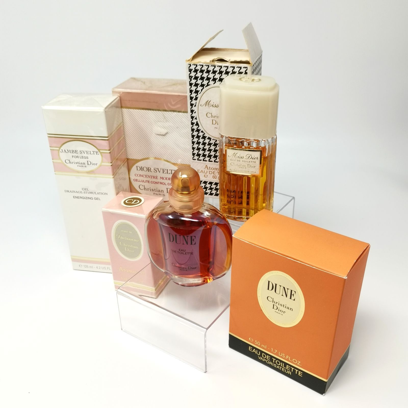 Dior ディオール まとめ 5点 香水 DUNE ディオリッシモ ボディートリートメント スヴァルト 管理番号KKVUNKO59