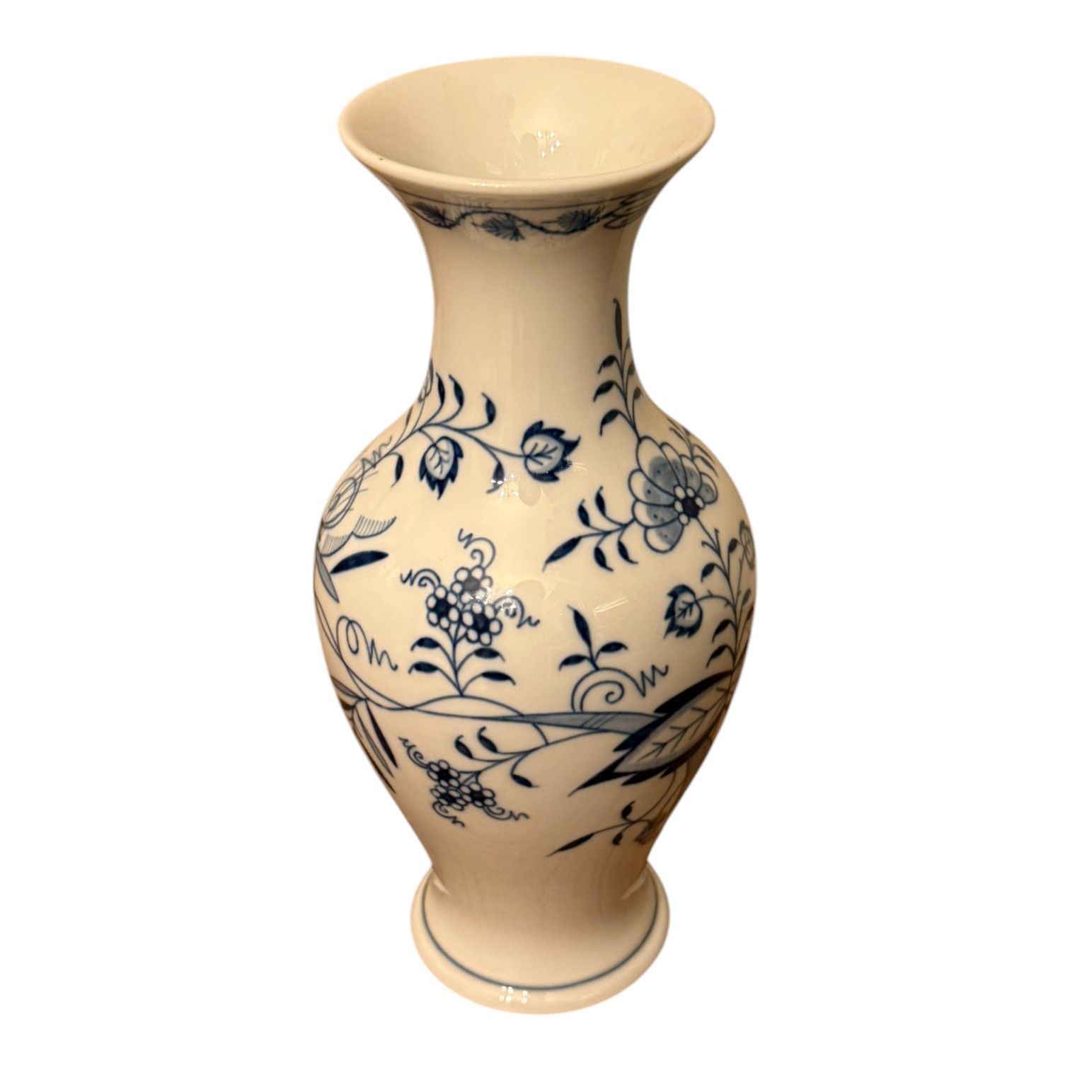 MEISSEN マイセン ブルーオニオン フラワーベース　花瓶　24㎝ 080010150035_m.jpg