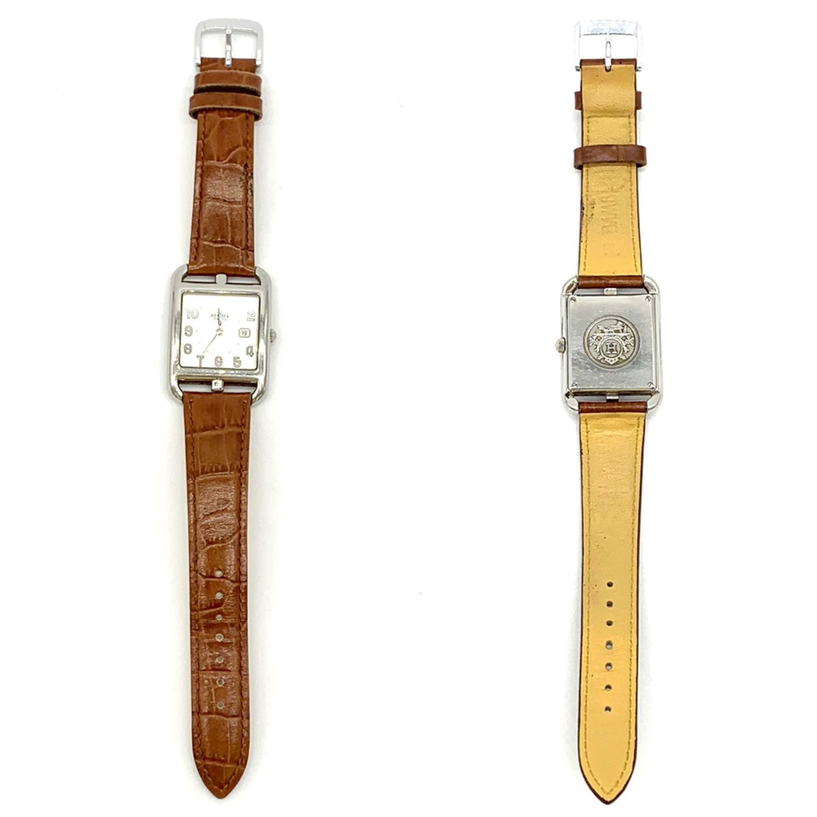 ▽【不動品/ジャンク】Hermès/エルメス ケープコッド ドゥブルトゥール