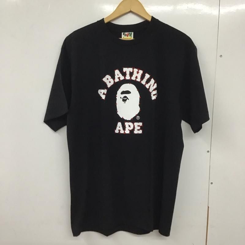 BAPE ベイプ Tシャツ 半袖 半袖カットソー プリントTシャツ クルーネックカットソー