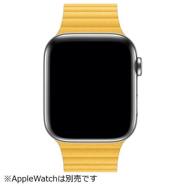 新品 apple watch純正品バンド42/44/45mm用レザーループバンド - メルカリ