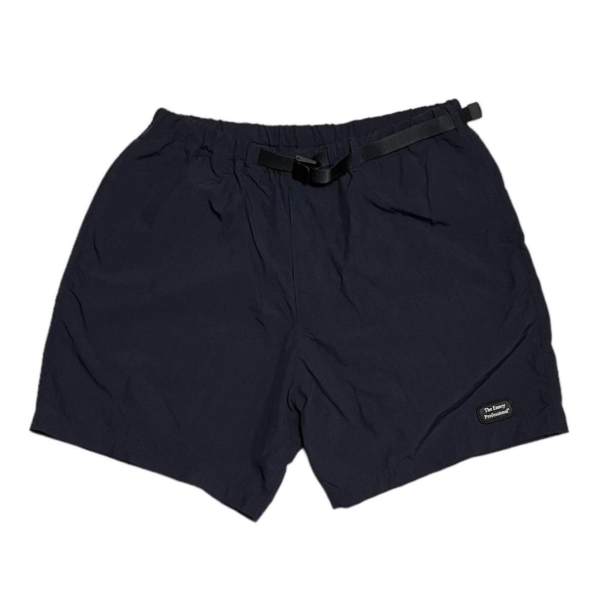 エンノイ　ナイロンイージーショーツ　ネイビー　サイズL ENNOY(エンノイ) イージーショーツ Nylon Short Pant ナイロン