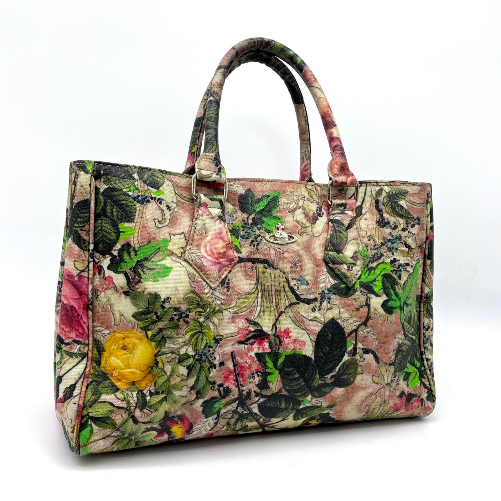 Vivienne Westwood 花柄トートバッグ Vivienne Westwood 花柄トートバッグ 【公式通販】
