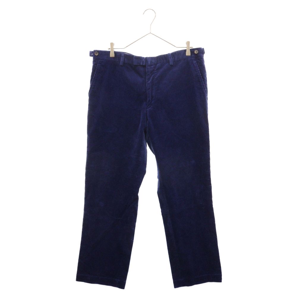 POLO RALPH LAUREN (ポロラルフローレン) 90s ダブルウエストボタン コーデュロイストレートパンツ パープル