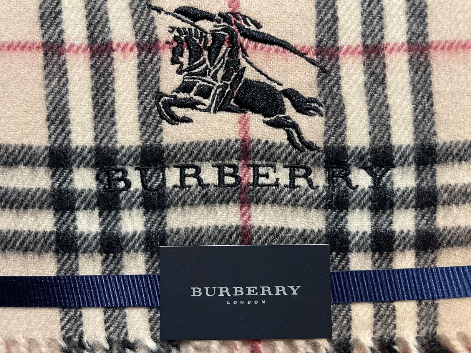 BURBERRY バーバリー ウール100% ひざ掛け ノバチェック Burberry's ウール100％ ひざ掛け ノバチェック柄 ブランケット
