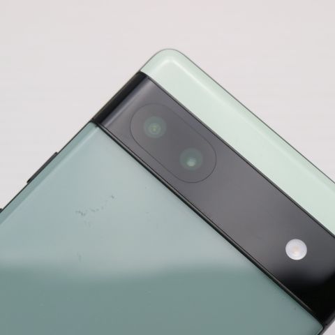 超美品 au Google Pixel 6a セージ スマホ 白ロム 土日祝発送OK