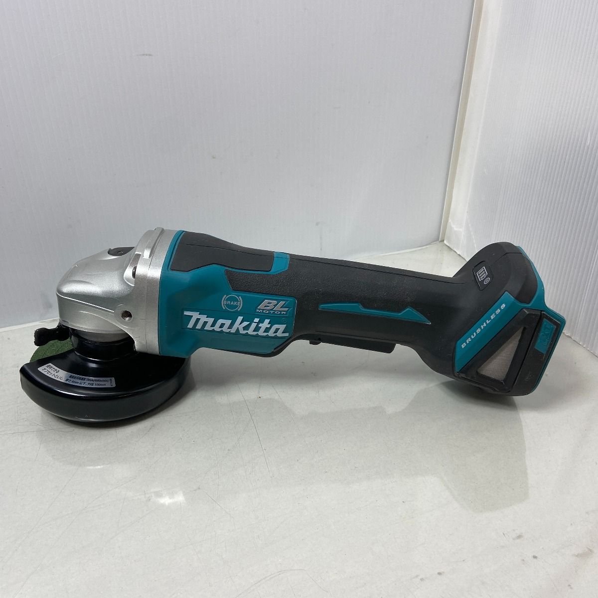 MAKITA マキタ 電動工具 ディスクグラインダー ケース付 GA408D ブルー