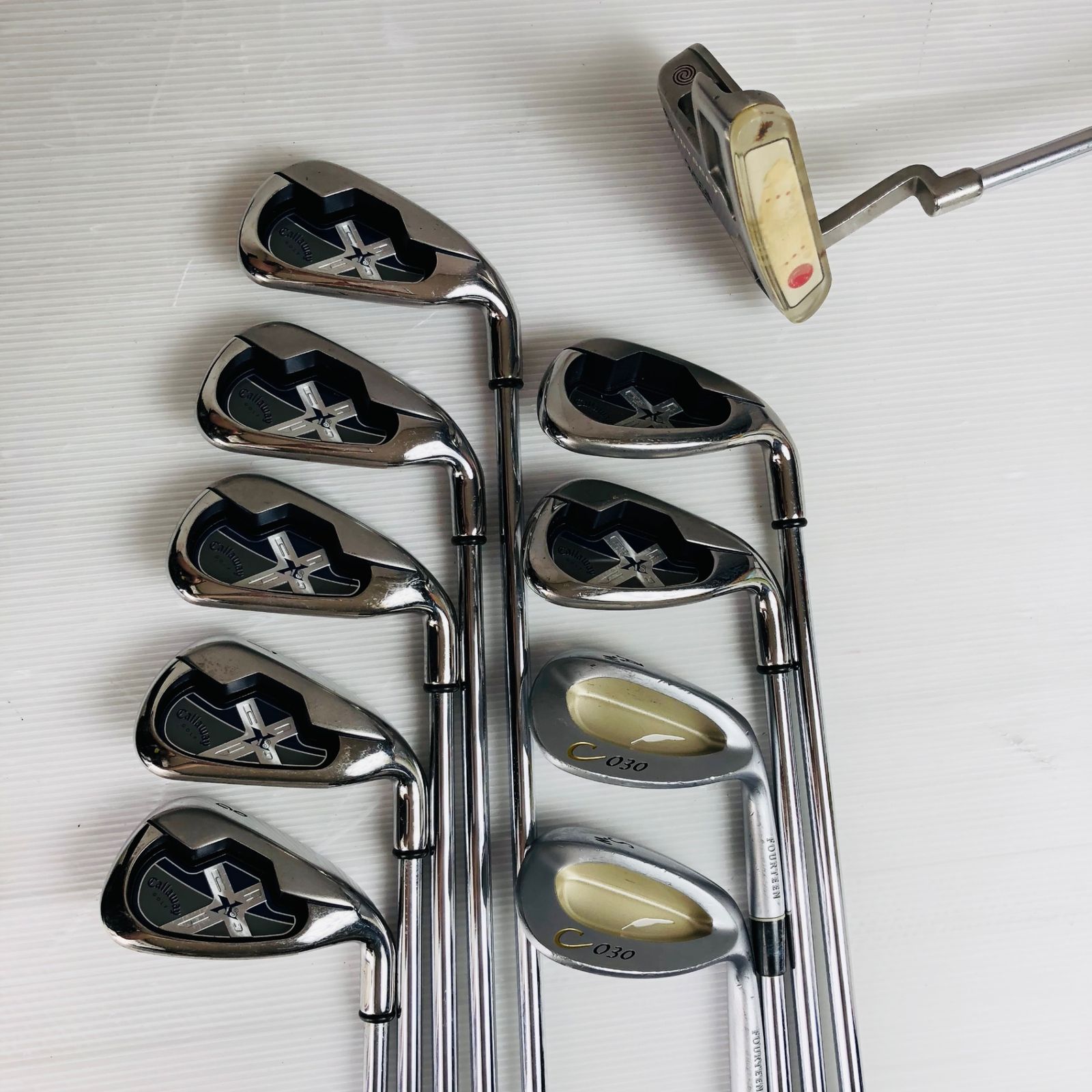 Callaway - ［初心者必見］キャロウェイゴルフバック、クラブ15本セット。 楽天市場】キャロウェイ 初心者用ゴルフクラブセット [SOLAIRE