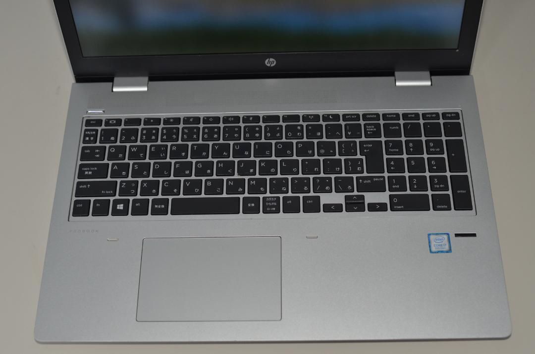 訳ありジャンク品 爆速SSD256GB HP Probook 650 G4 core i7-8550U