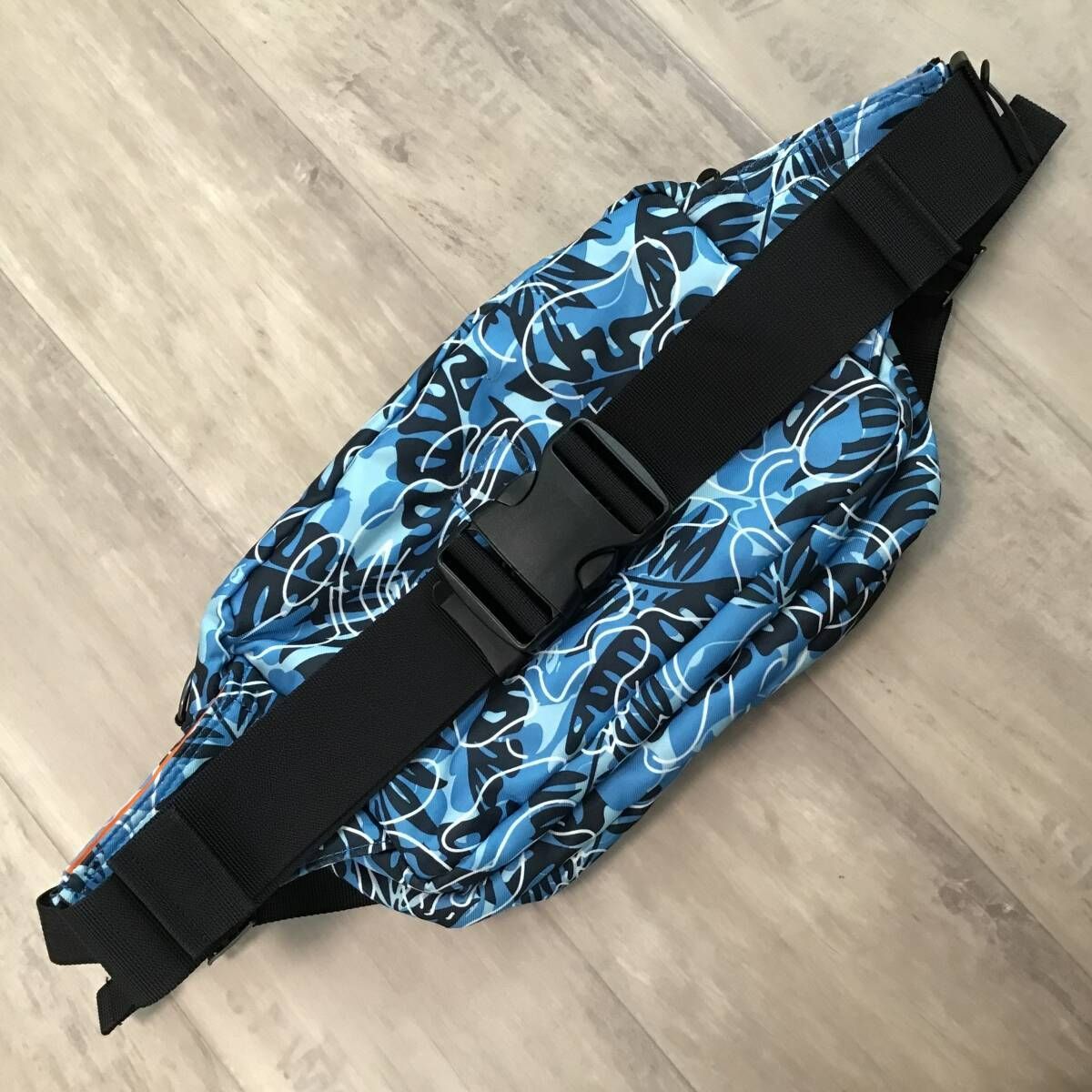 レア✨【未使用】PORTER アベイシングエイプコラボ CAMO ウエストバッグ ☆激レア☆ ポーター × BAPE camo ウエストバッグ a bathing ape