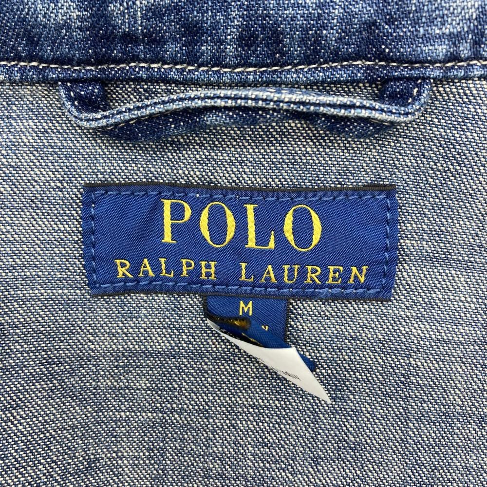 中古】POLO RALPH LAUREN デニムスイングトップ サイズM 中古】POLO RALPH LAUREN デニムスイングトップ サイズM