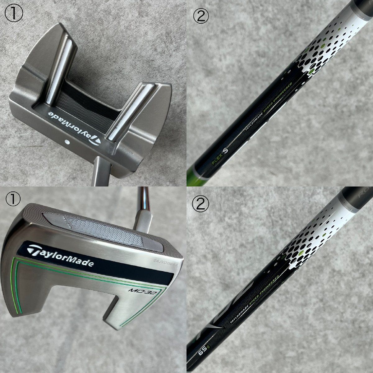 ◎J534 Taylormade ゴルフ17点セット (ゴルフクラブ10本・キャディ