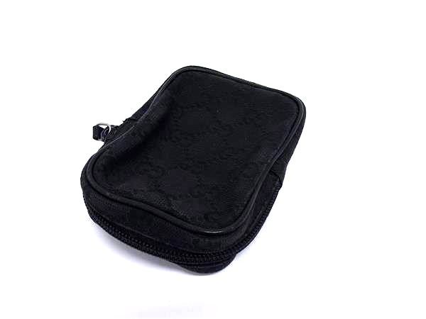 【新品同様】GUCCI グッチ シガレットケース ブラック　黒　シマ　レザー Amazon | [グッチ] シガレットケース 181716 A0V1R ブラック