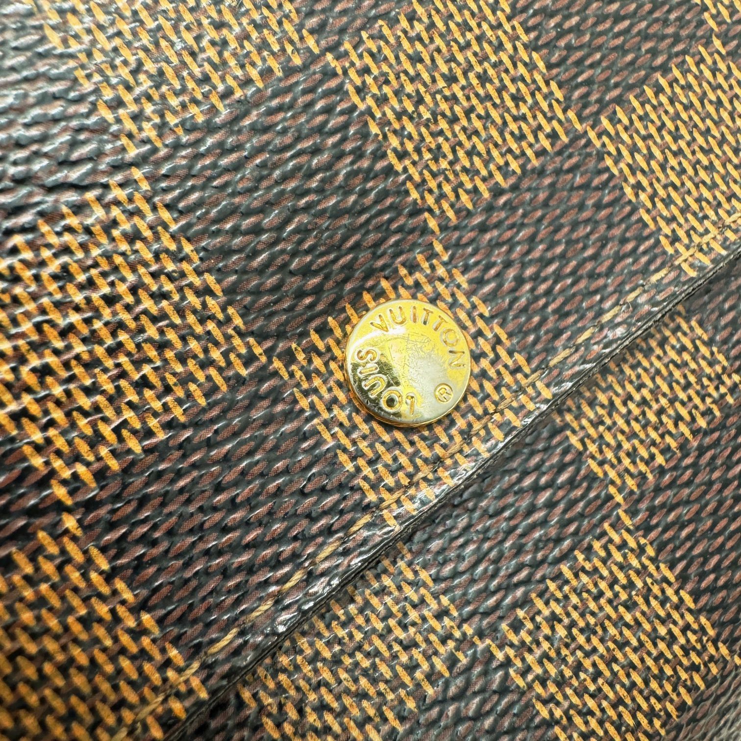LOUIS VUITTON ルイ ヴィトン ポルトフォイユ サラ ダミエ エベヌ
