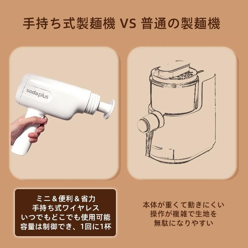 自動製麺機 流しそうめん機 自動操作 手持ち式製麺機 6つの形状 自動製麺機 流しそうめん機 自動操作 手持ち式製麺機 6つの形状