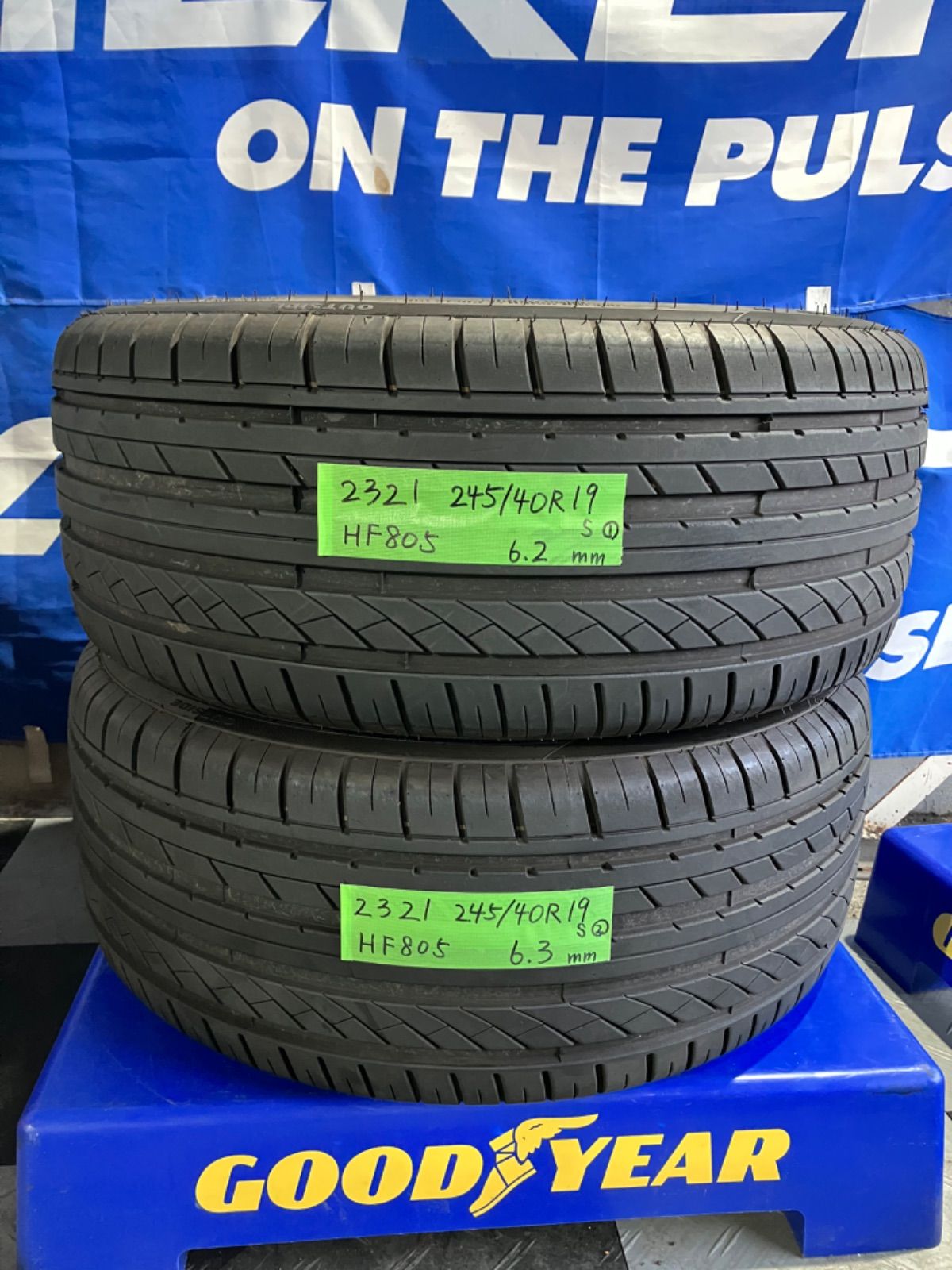 245/40R19 ハイフライ HIFLY HF805 中古タイヤ2本 - www.port