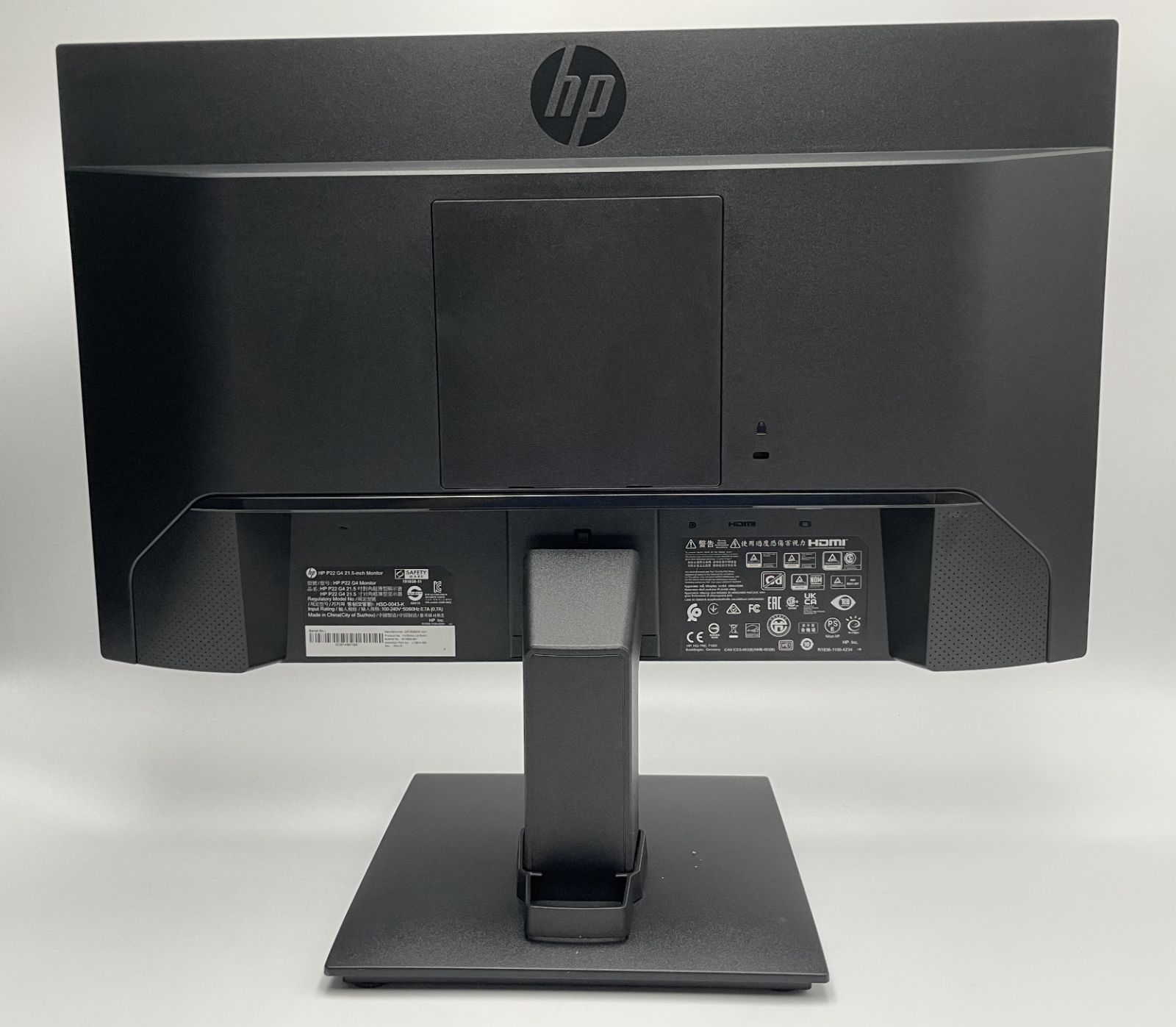 HP P22 G4 21.5インチ Full HD モニター/ 1080p / 1920 x 1080