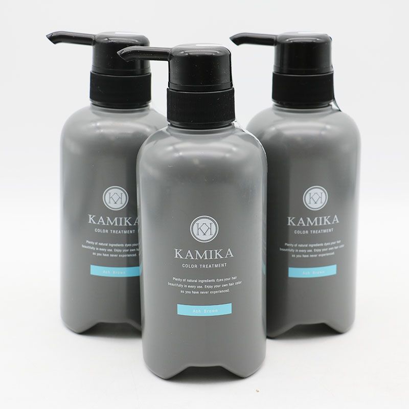 新品 カミカ KK 白髪染めカラートリートメント AB 350g 3本セット CR5  