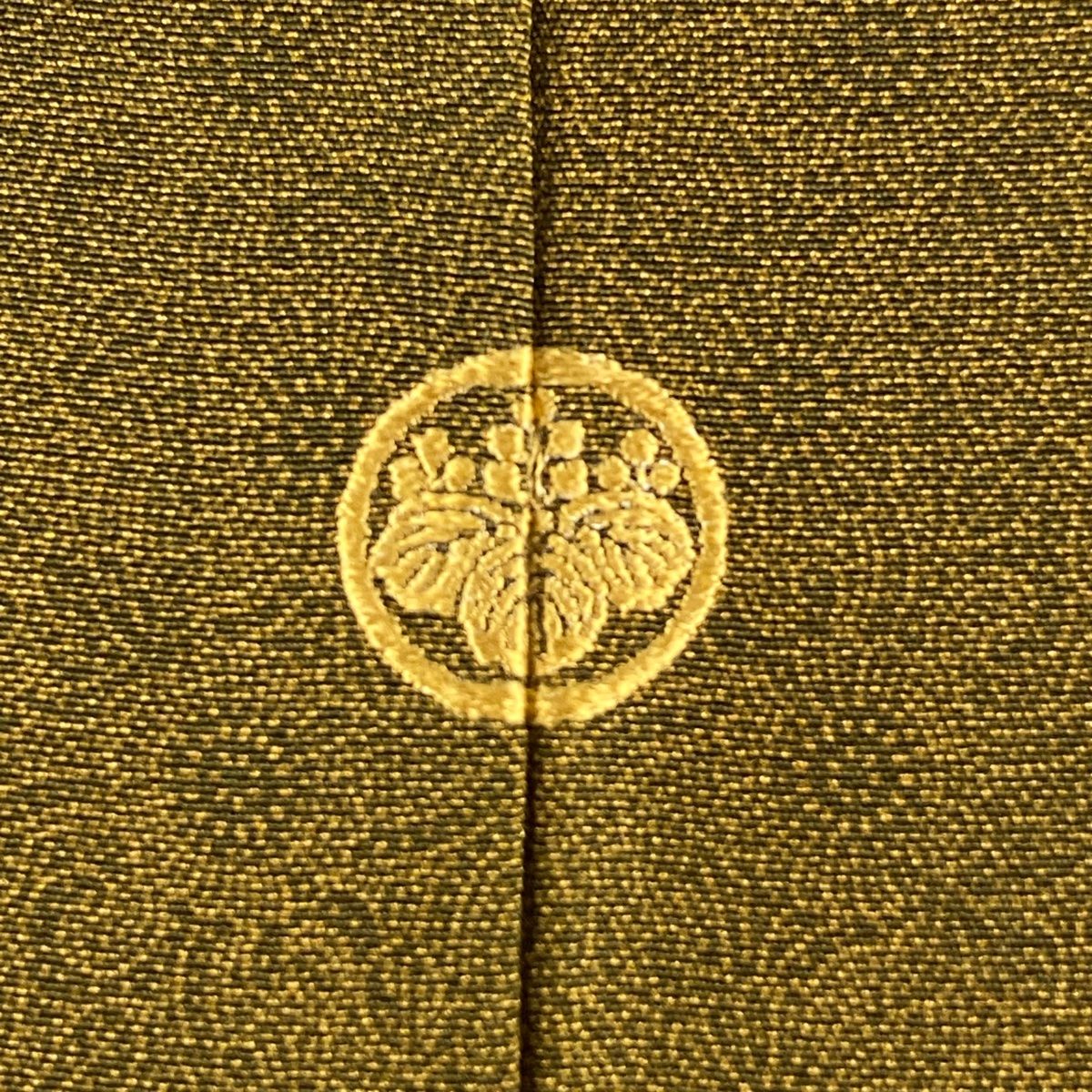 江戸小紋 身丈153cm 裄丈62.5cm S 袷 人間国宝 中村勇二郎 落款 古代菊  