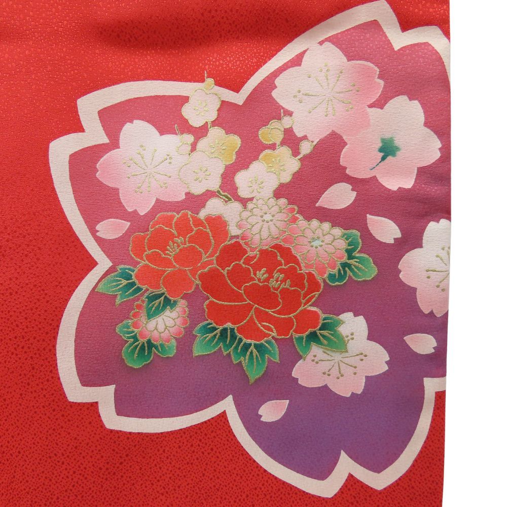 合成繊維 レッド