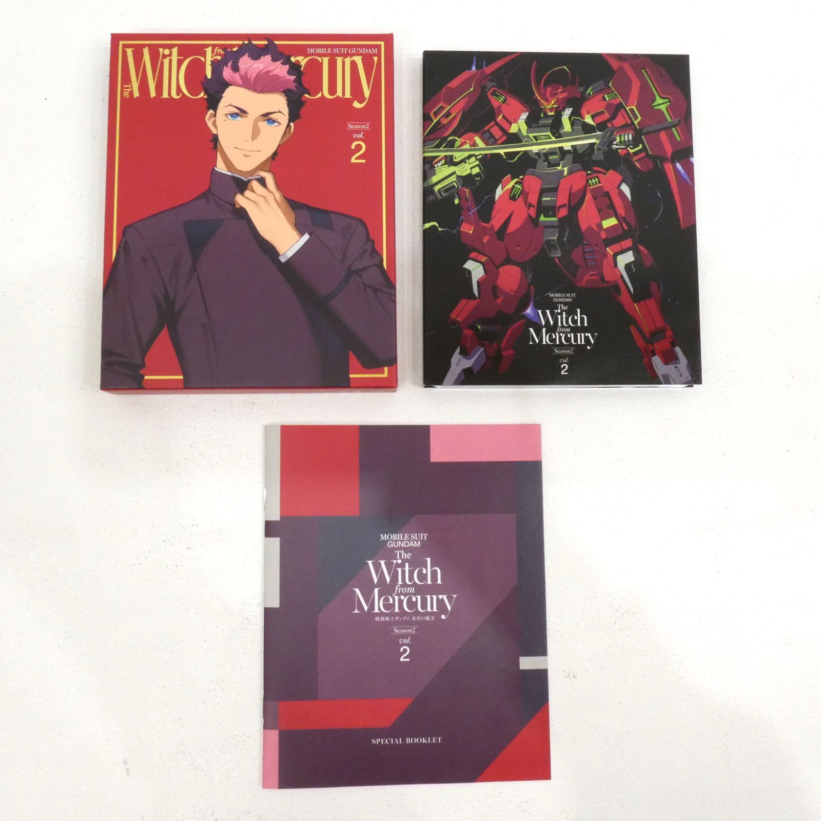 小牧店】機動戦士ガンダム 水星の魔女 1期・2期 Blu-rayセット amazon