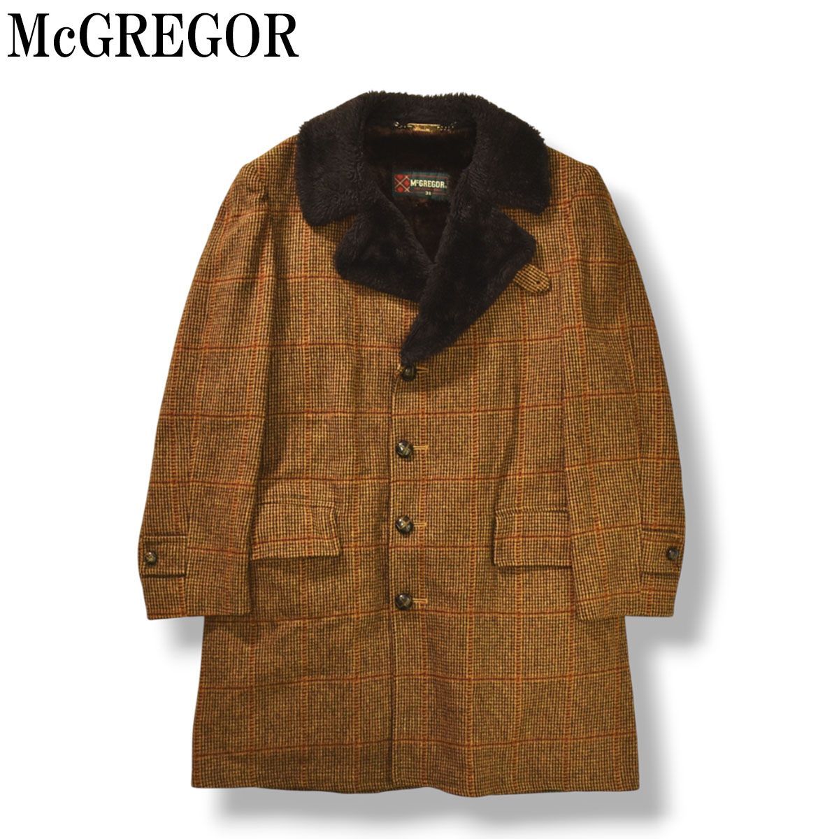 入手困難】 70sヴィンテージ マクレガー McGREGOR チェック柄 ツイード