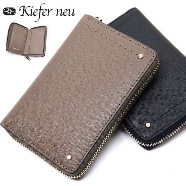kiefer neu(キーファーノイ) ラウンドミドル財布 Amazon | [キーファーノイ] ラウンドミドル財布 ソッティーレ
