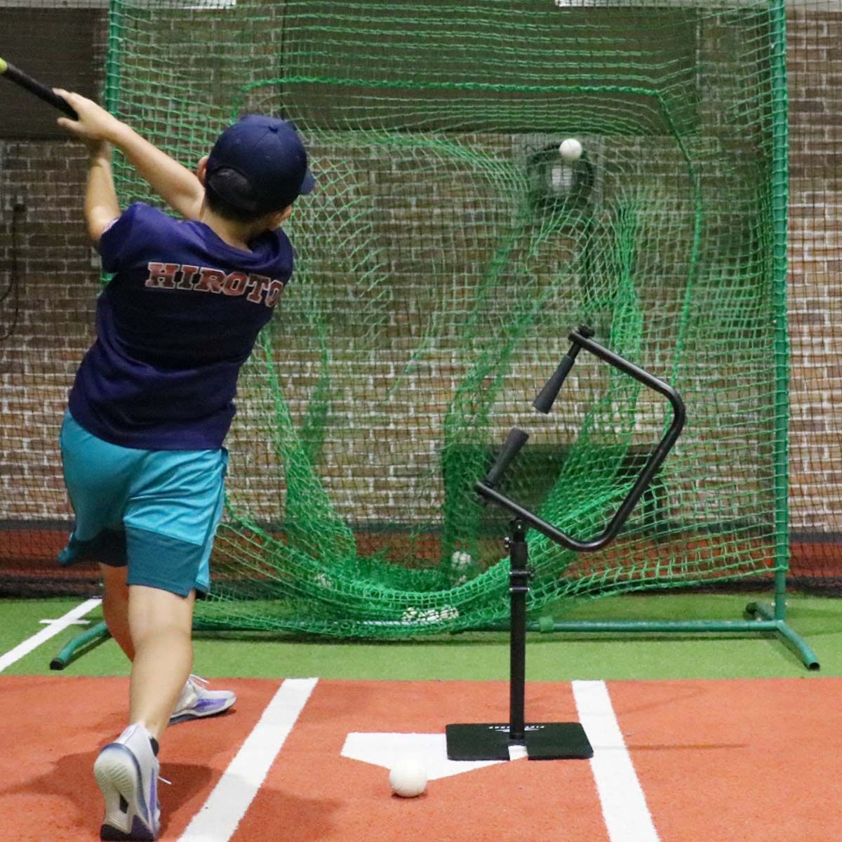  フィールドフォース バーティカルティー │ 野球 ティースタンド 挟み込み 斜め 角度 調整 安定 高さ 無段階調整式 持ち運び FBT-600 VTL バッティングティー 練習用具