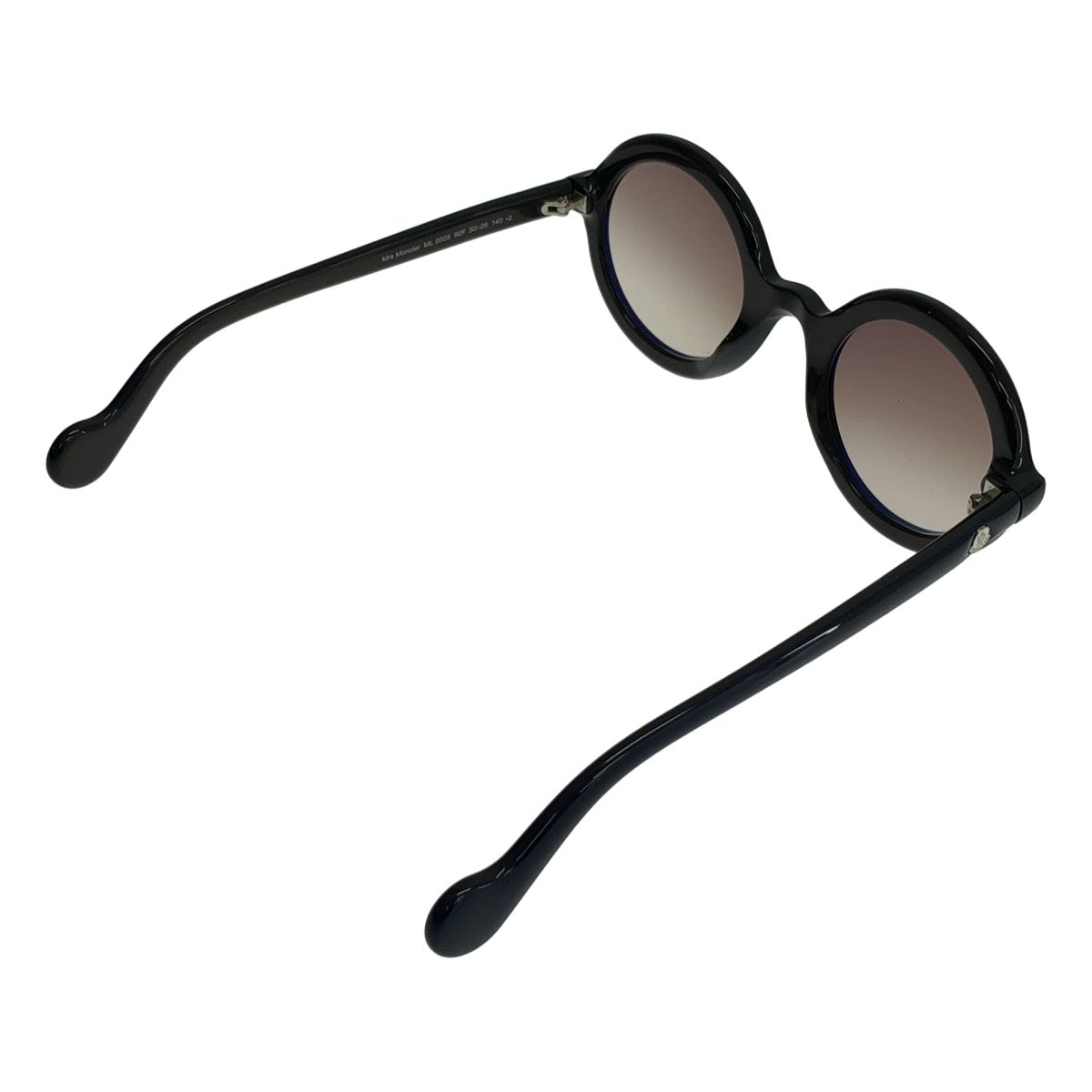 MONCLER モンクレール ラウンド サングラス アイウェア 50◻︎26 140 ネイビー ブラウン