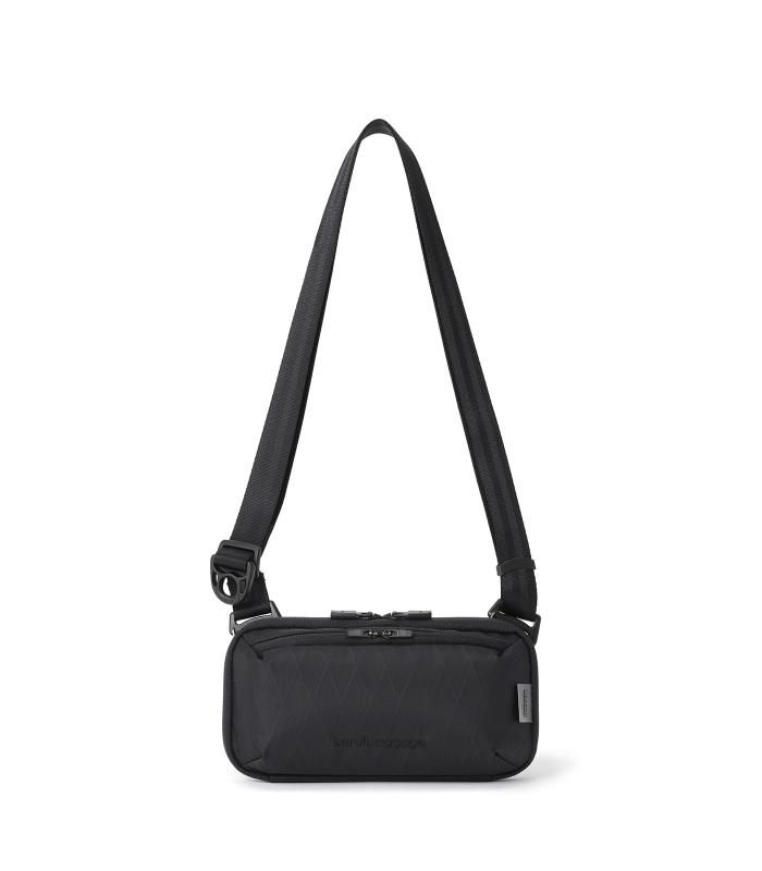 ベルーフ ショルダーバッグ URBAN EXPLORER MINI スマホ パスポート収納 ウォレット BLACK