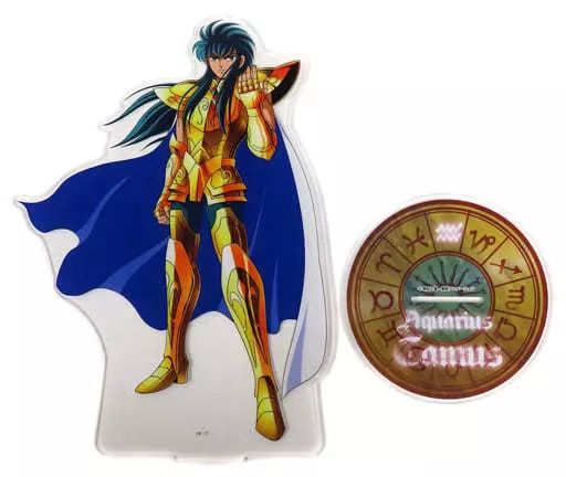 雑貨　水瓶座のカミュ アクスタB.I.G. 「聖闘士星矢 あたり付アクスタコレクション」 あたり景品 中古】雑貨 水瓶座のカミュ アクスタB.I.G. 「聖闘士星矢 あたり