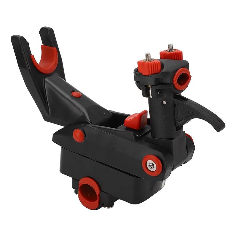 調節 な釣竿ホルダー 人間工学に基づいた多用途 軽量 耐摩耗性漁船ロッドホルダー 360°回転 ソフトタッチ ヨット用 デッキ用 小さい 1 HRDEVELOPMENT_JP