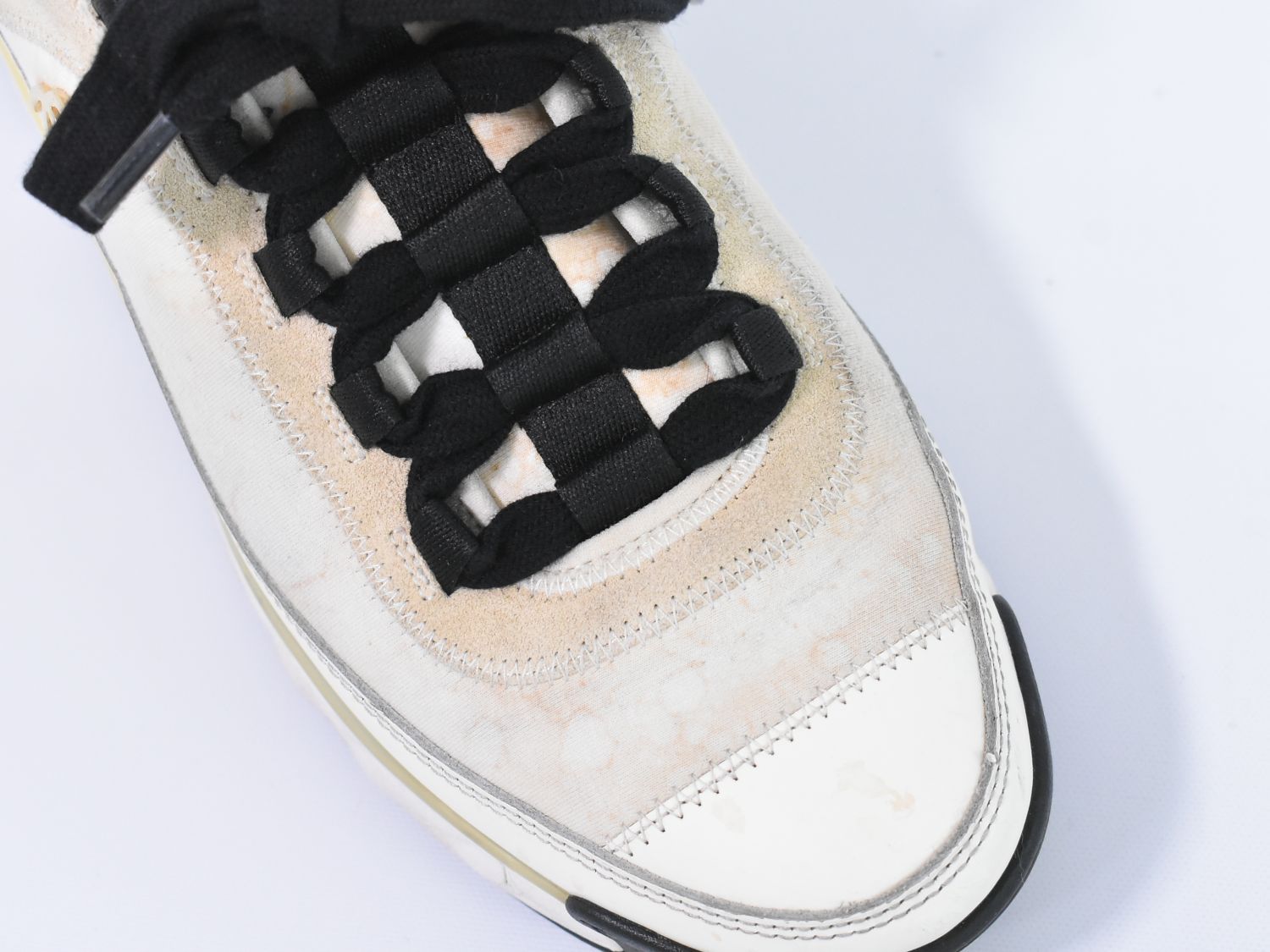 本物 シャネル CHANEL ココマーク スニーカー 37 ファブリックス