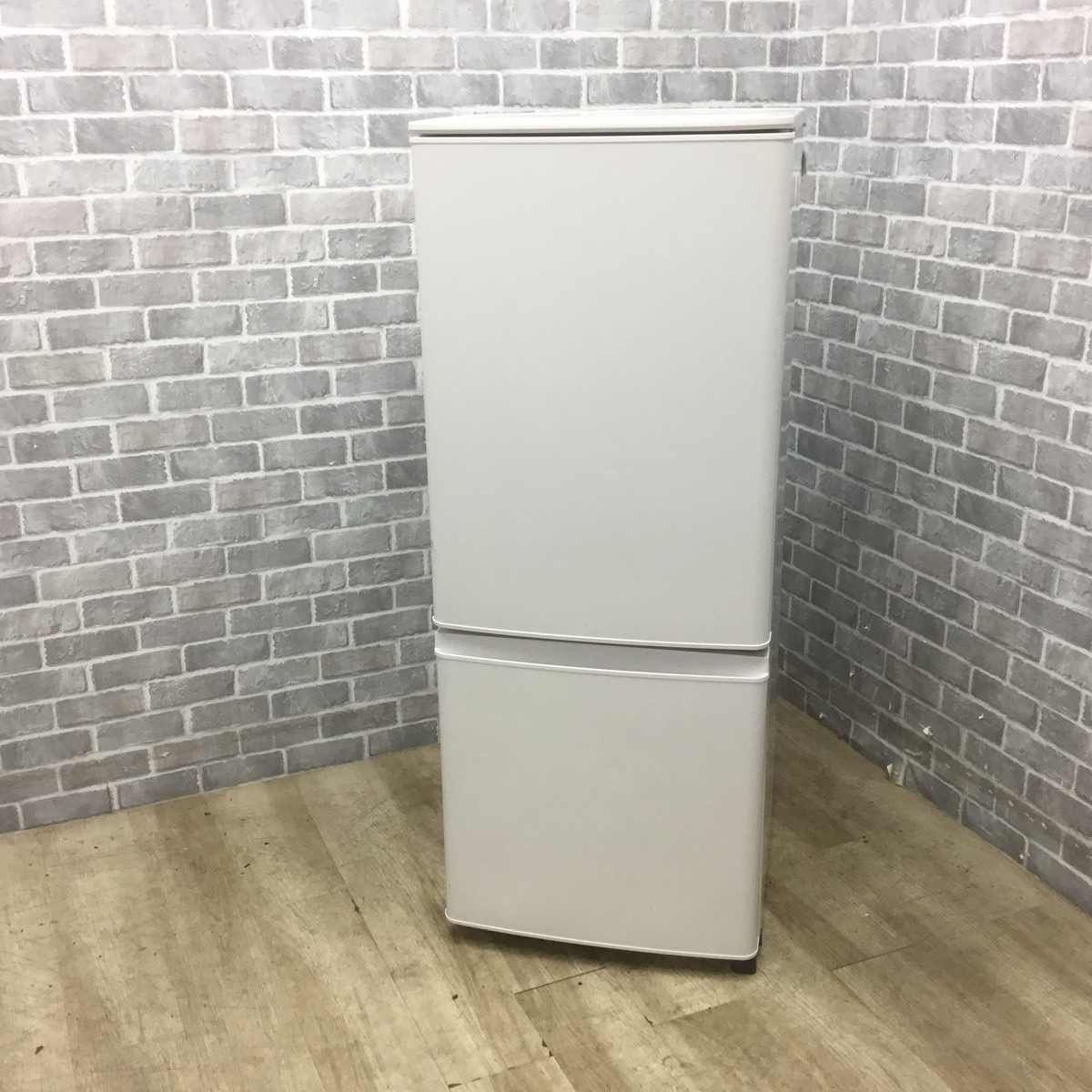 665新品✨ 三菱 おしゃれマットホワイト 2ドア冷蔵庫 146L 2024年製