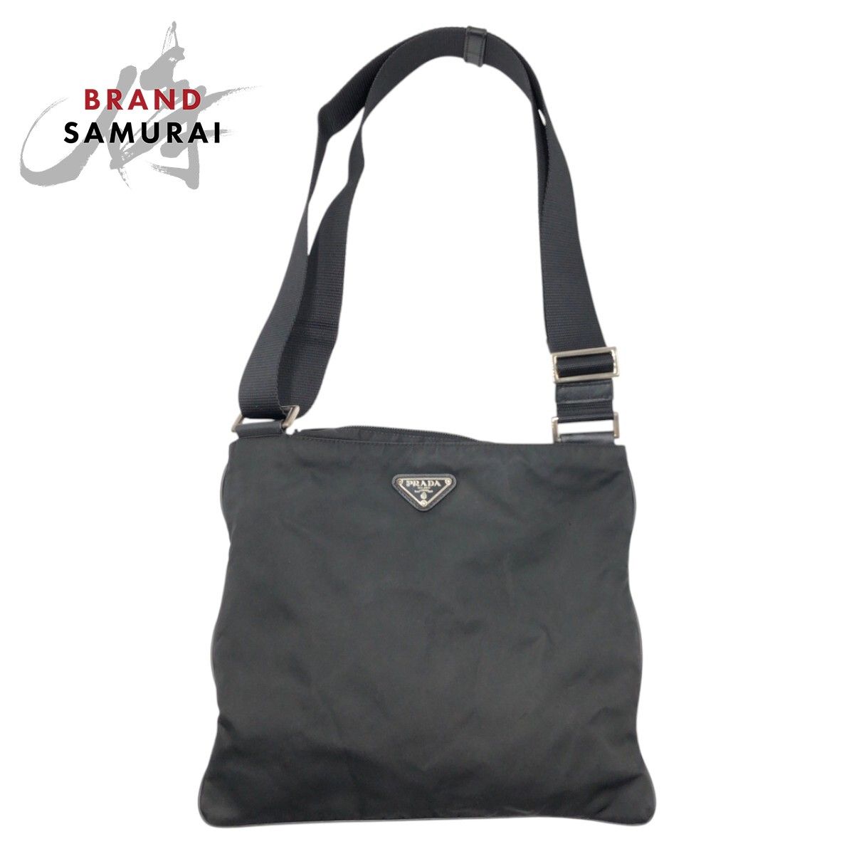 PRADA プラダ トートバッグ 肩掛けバッグ ナイロン 三角ロゴ テスート
