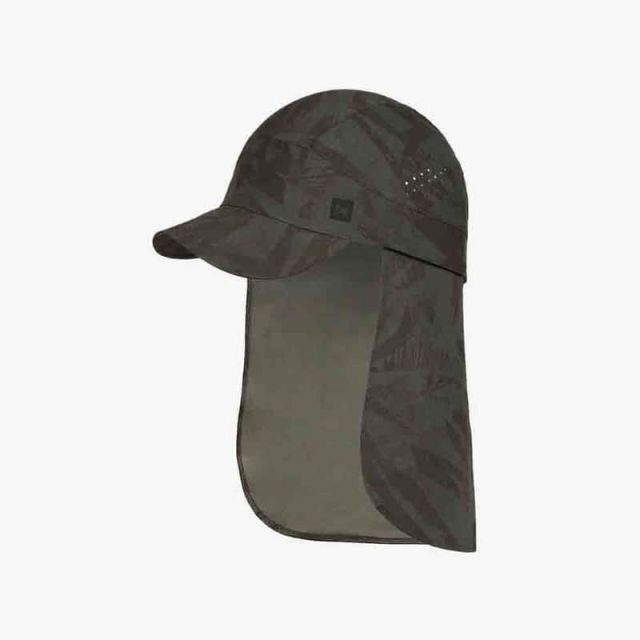 バフ キャップ PACK SAHARA CAP ACAI KHAKI S|M 437358 ケープ付き 速乾 万能日よけ BUFF
