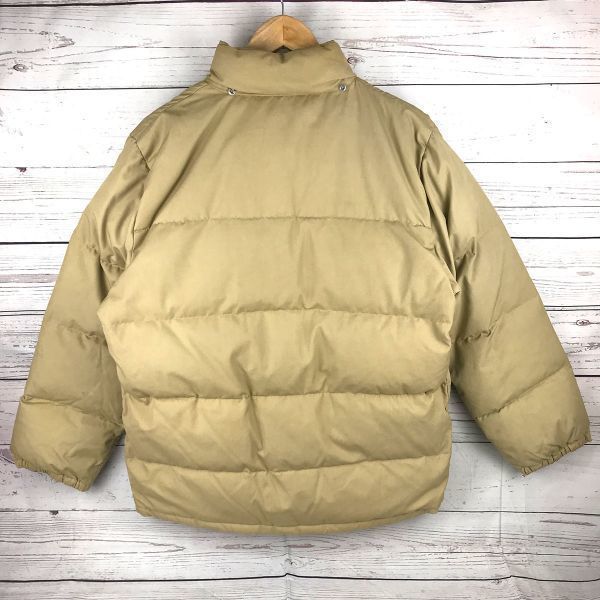 THE NORTH FACE / ダウンジャケット/XL/コットン/BEG/茶タグ/80s/TALONジップ 70s-80s/USA製ビンテージ☆THE NORTH FACE☆茶タグ/TALONジップ/ダウン