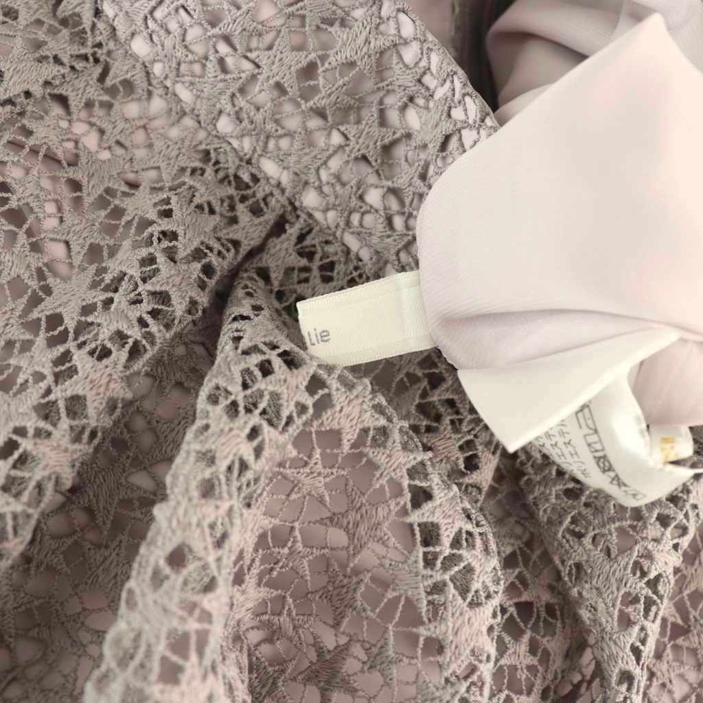 マーリエルカセット 新品未使用 マーリエルカセット Maglie le cassetto スター刺繍レース