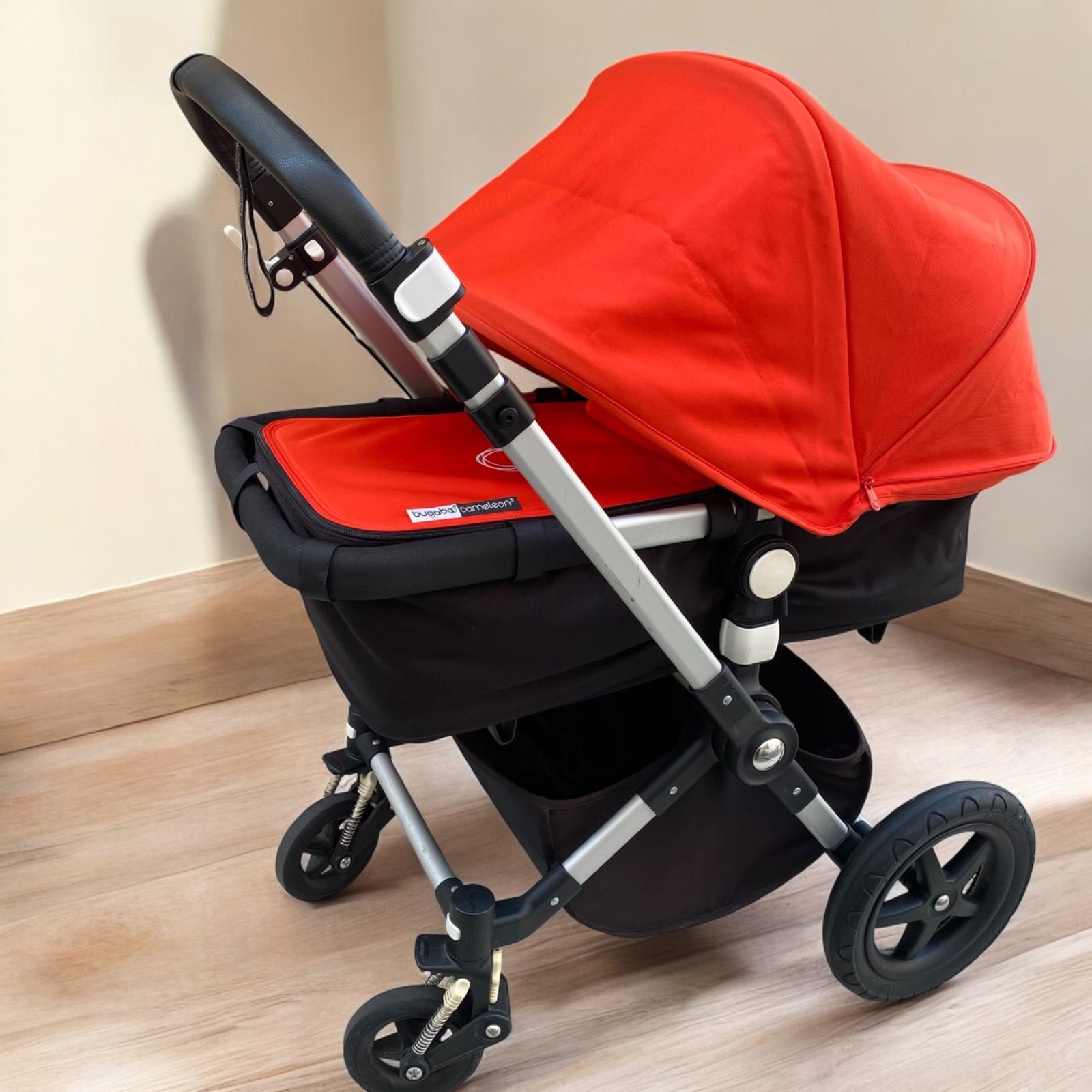 新生児～ 入手困難】bugaboo cameleon 3 Iconic Stroller バガブー カメレオン 3 ベビーカー オレンジ ブラック -  免税店直販